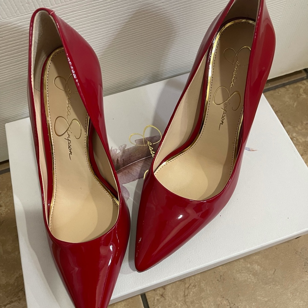 Jessica Simpson Red Heels